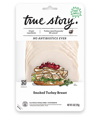 Smoked Turkey Breast Product Packaging