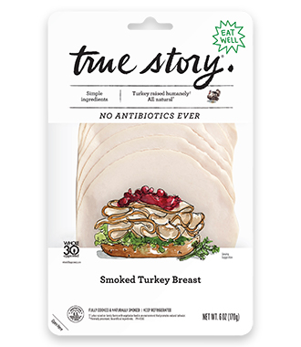 Smoked Turkey Breast (Sliced) Product Packaging