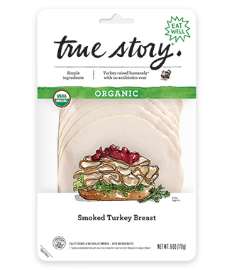 Organic Smoked Turkey Breast Product Packaging