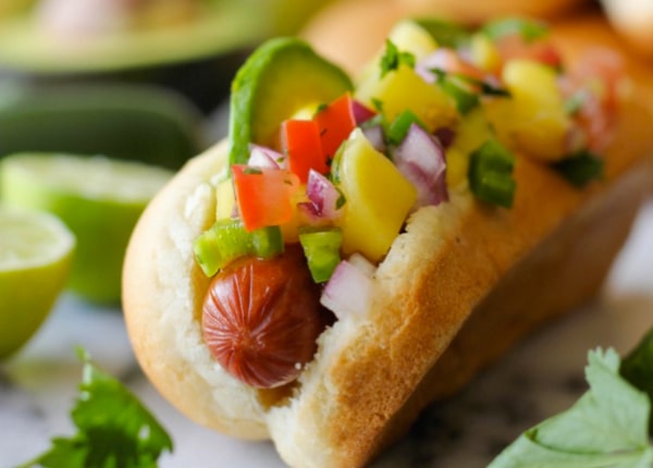 Tropical Hot Dogs