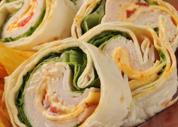 Smoked Turkey and Melted Cheddar Wrap - True Story Foods