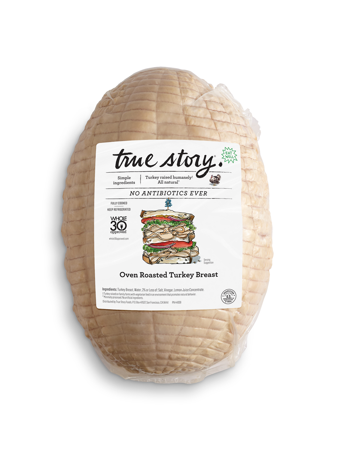 Oven Roasted Turkey Breast (Deli Counter) Product Packaging