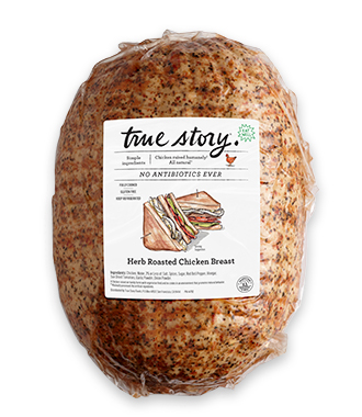 Herb Roasted Chicken Breast Product Packaging
