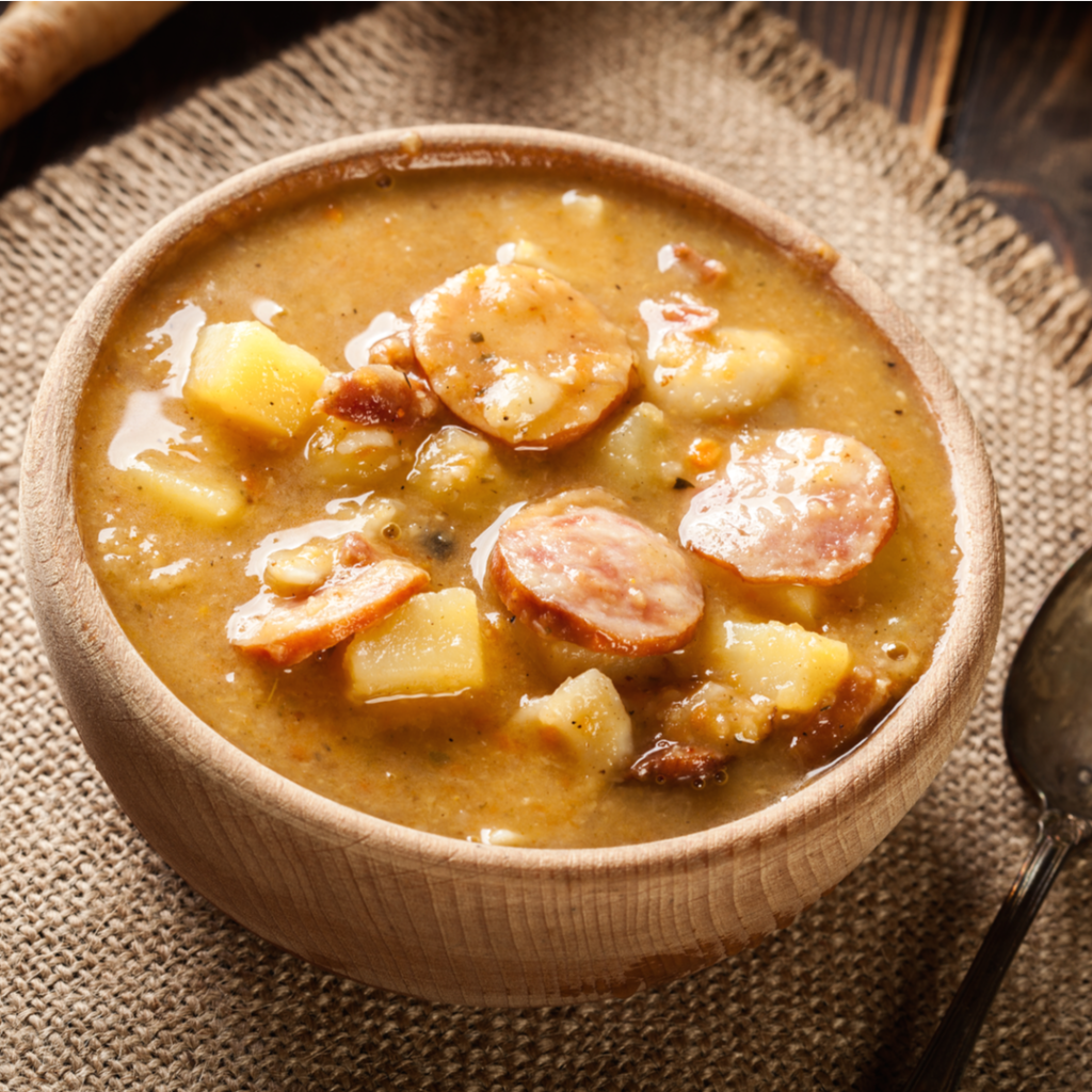 Split Pea Soup with Sausage and Potato True Story Foods