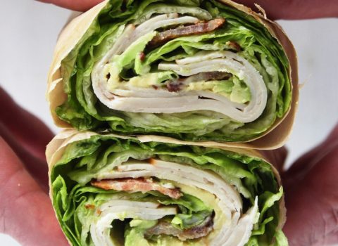 Turkey, Bacon & Avo Lettuce Wrap