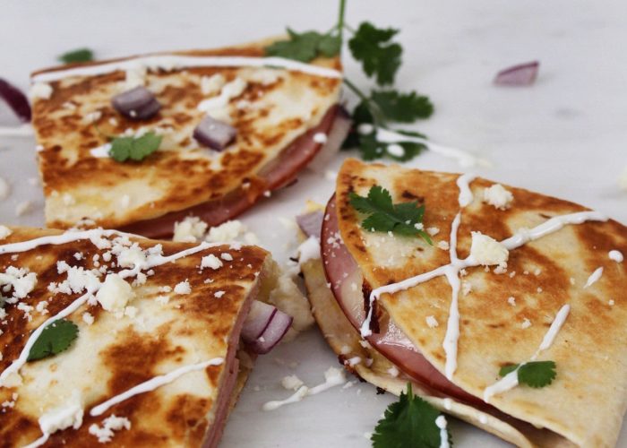 Ham & Cheese Quesadillas