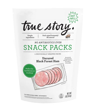 Ham Snack Packs Product Packaging