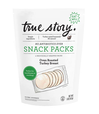 Oven Roasted Turkey Breast Snack Pack Product Packaging