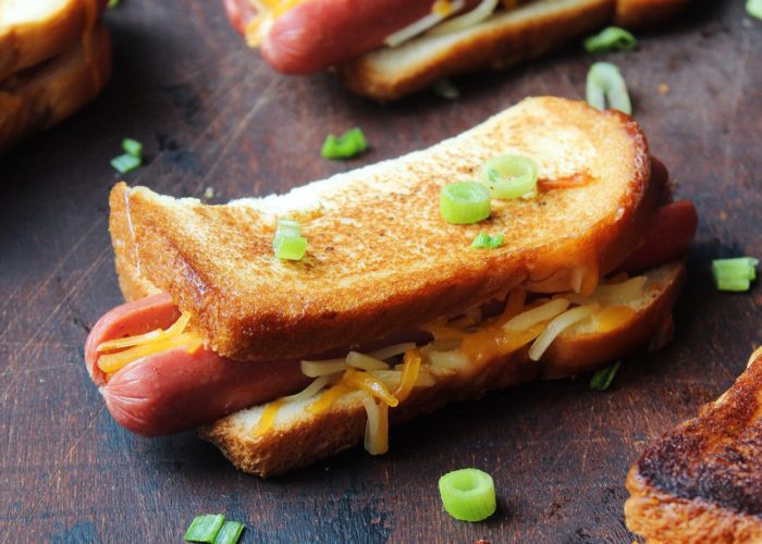 Grilled Cheese Hot Dog