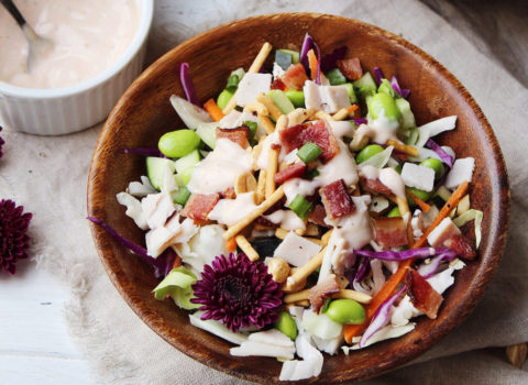 Turkey Bacon Chopped Summer Salad