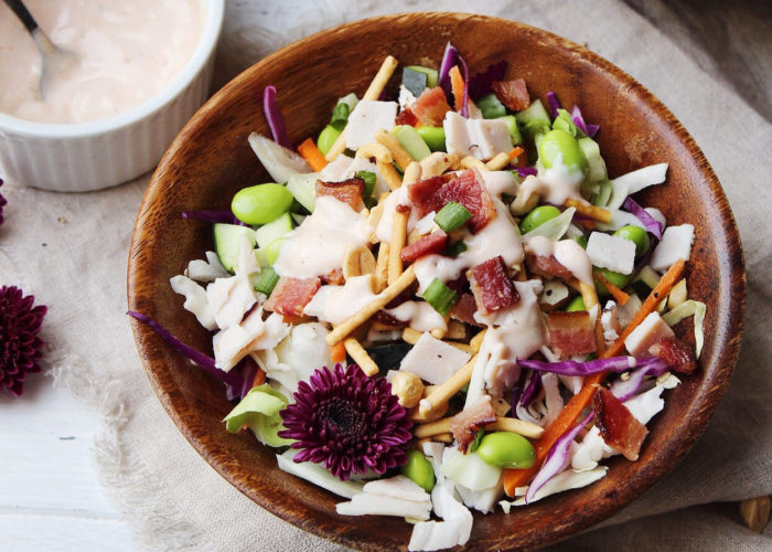 Turkey Bacon Chopped Summer Salad