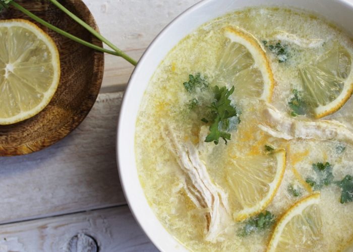 Avgolemono Lemon and Chicken Soup