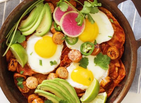 Sausage Chilaquiles