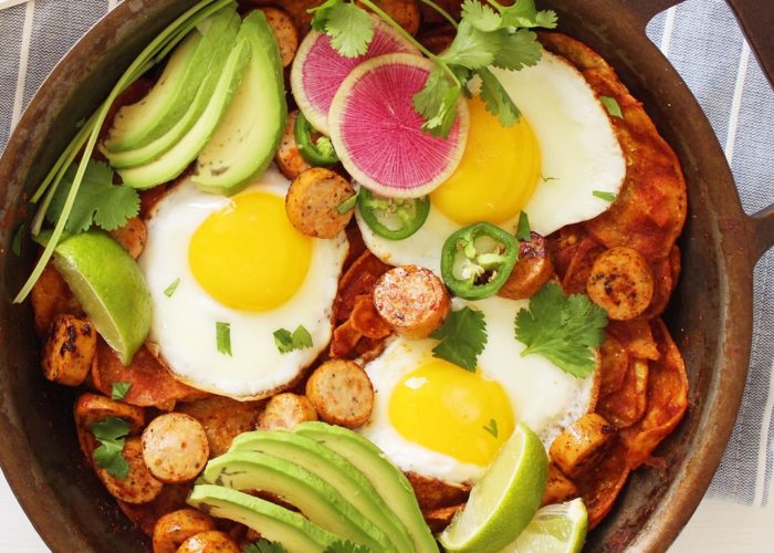 Sausage Chilaquiles