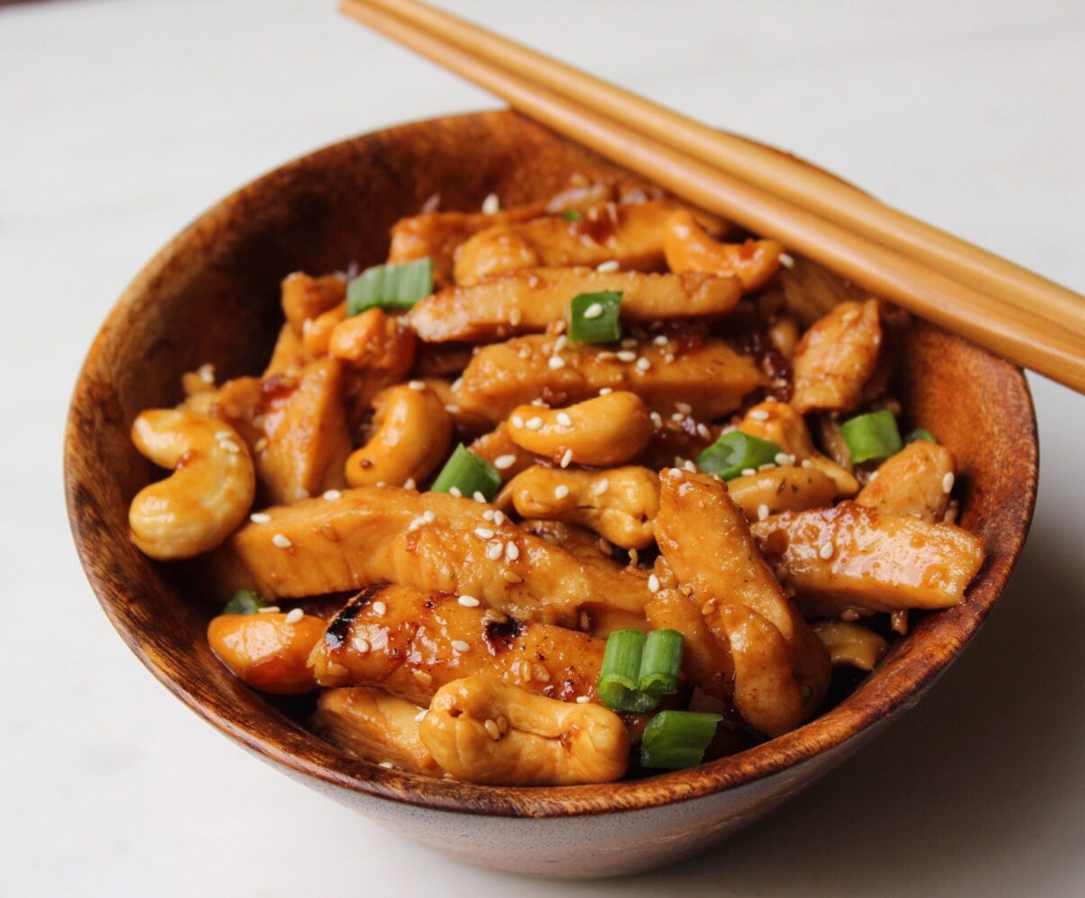 Paleo Cashew Chicken