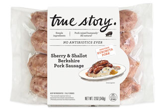Sherry & Shallot Kurobuta Pork Sausage Packaging