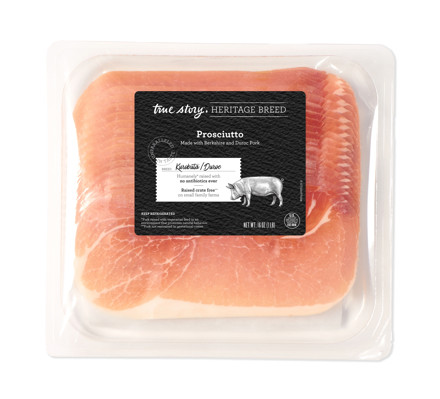Sliced Prosciutto Foodservice True Story Foods