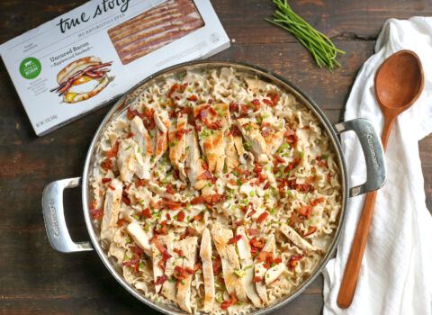 Creamy Chicken Bacon Pasta