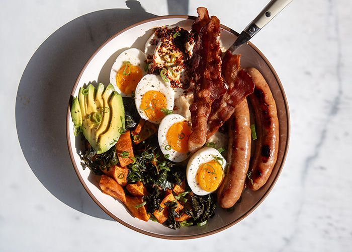 Savory Oatmeal Breakfast Bowl