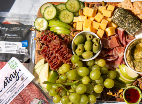 Green Charcuterie Board