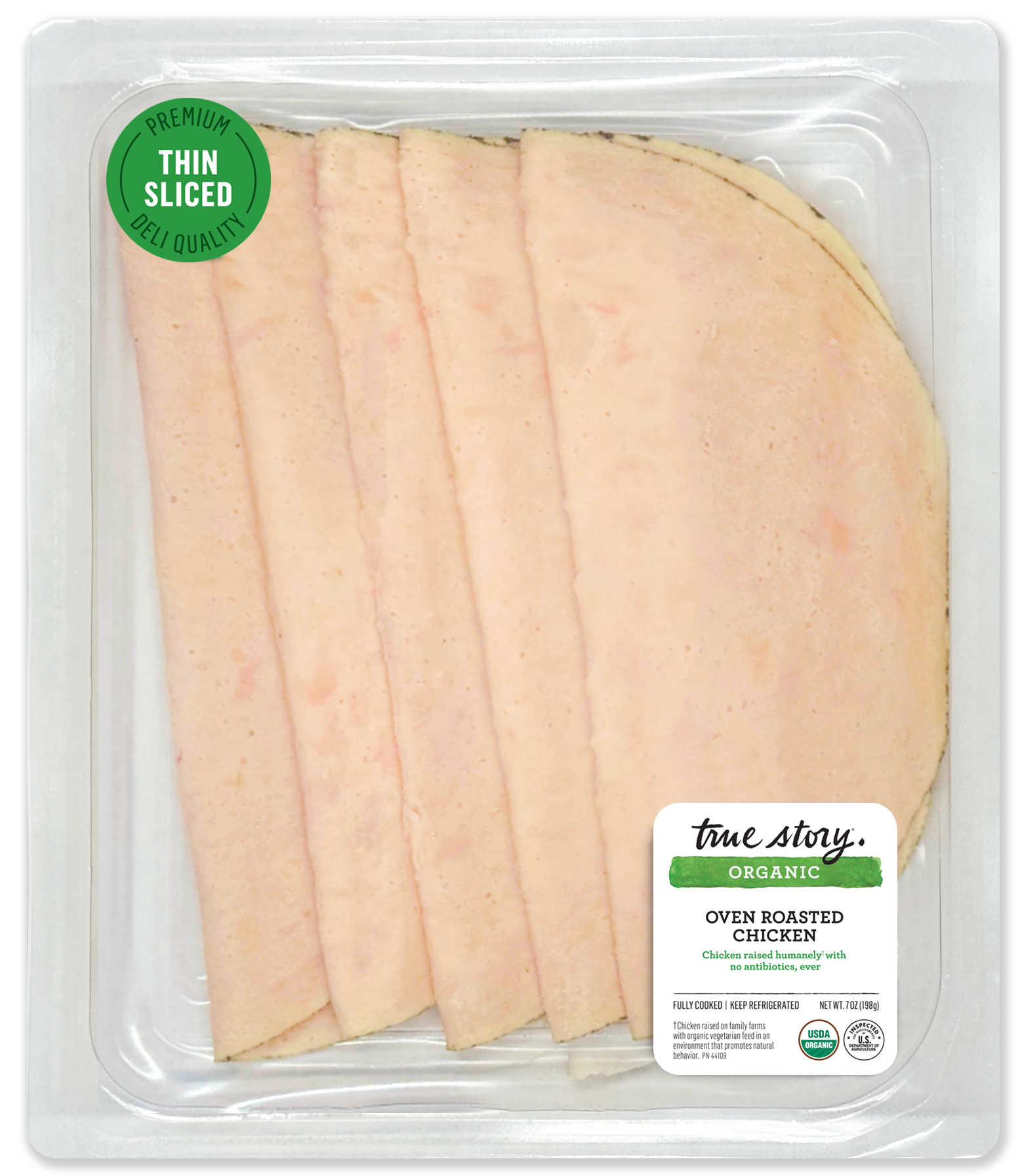 Deli Style Organic Oven Roasted Chicken Packaging