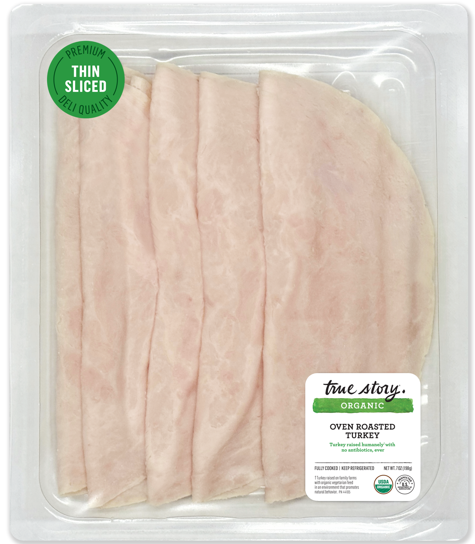 Deli Style Organic Oven Roasted Turkey Packaging